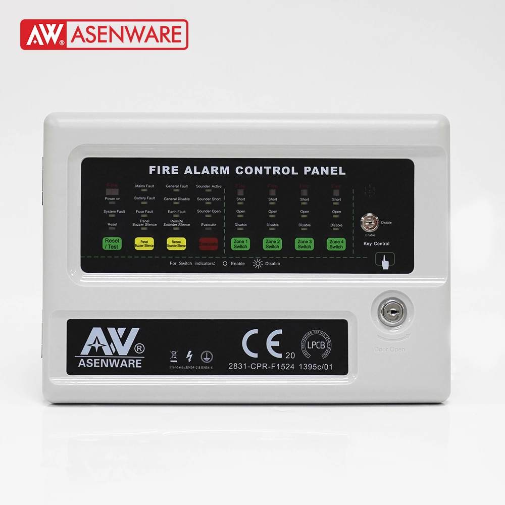 Factory 1-32 Zone Conventional Fire Alarm Control System for Home/Hospital/Factory/School