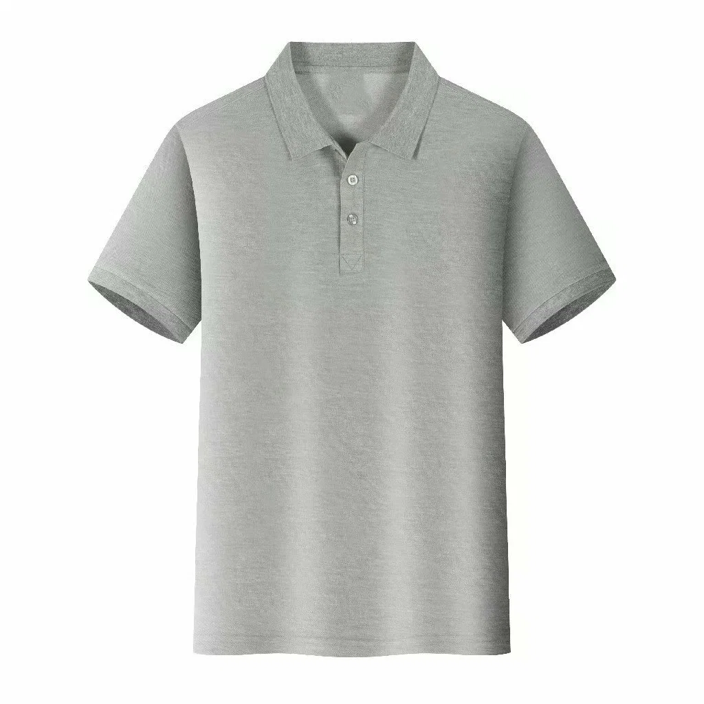 Sommer Kurzarm Solid Classic Poloshirts Polyester Custom Printed Design Uniform Polo Blank T-Shirt