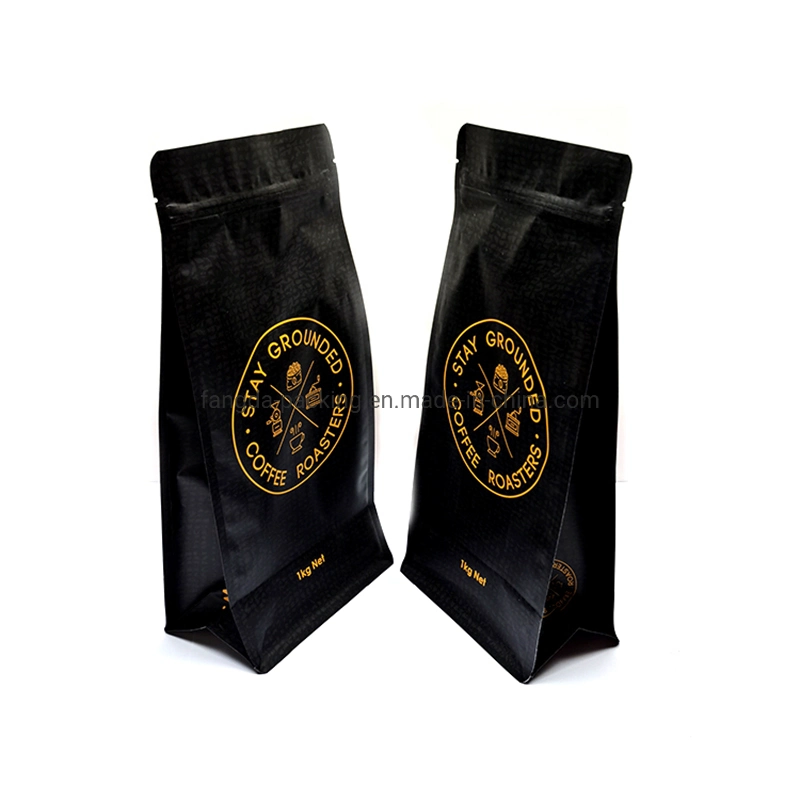 Hot Sale Flat Bottom Coffee Bags