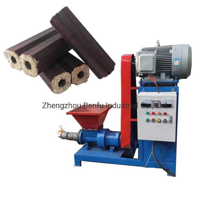 Coconut Shell Coffee Shell Peanut Shell BBQ Charcoal Briquette Machine Biomass Wood Sawdust Briquette Machine