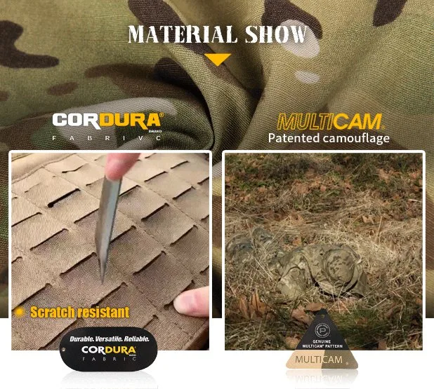 Emersongear 500D Cordura Nylon Combat Belt Molle System Multicam Tactical Correa con estilo Lbt1647b