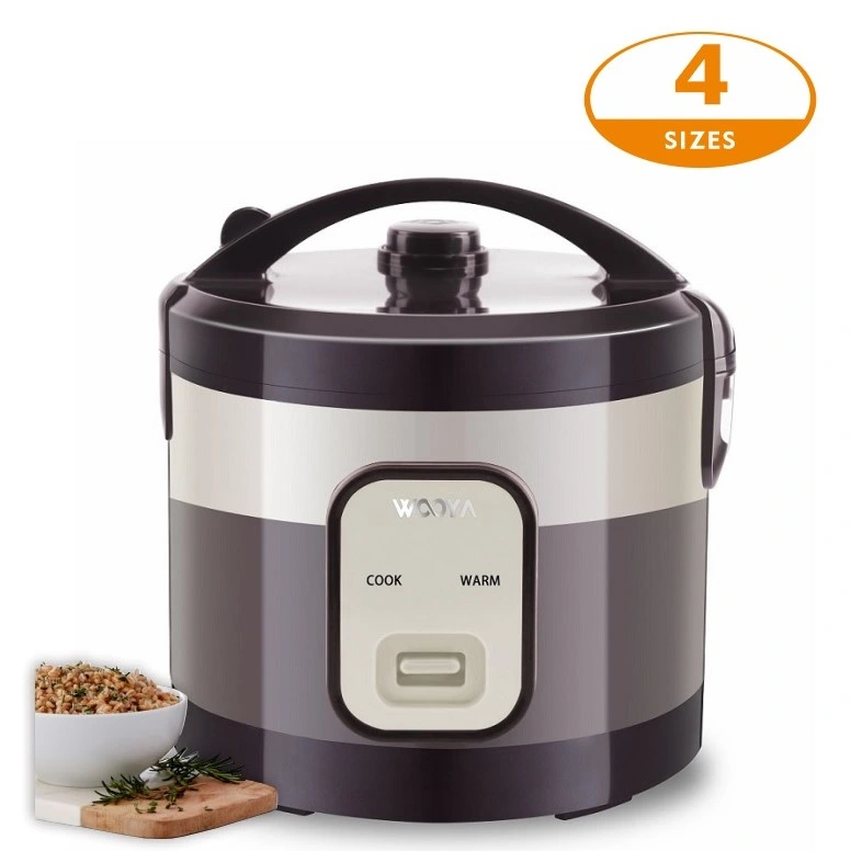 New Design Electric Cooking Rice Kitchen Appliances with Round Rice Pot and Heating Element Even Heat Distribution Fast Heating