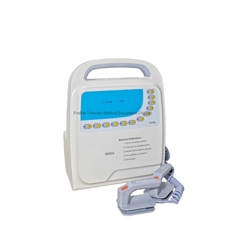 Hospital Medical Portable Surgical Biphasic Aed Automated External Defibrillator