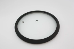 Silicone Rim Food Grade Pot Lid Tempered Glass Lid for Cookware Utensils