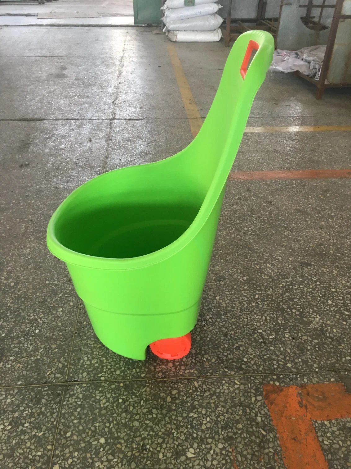 48L Garden Leaf Picking Waste Trolley