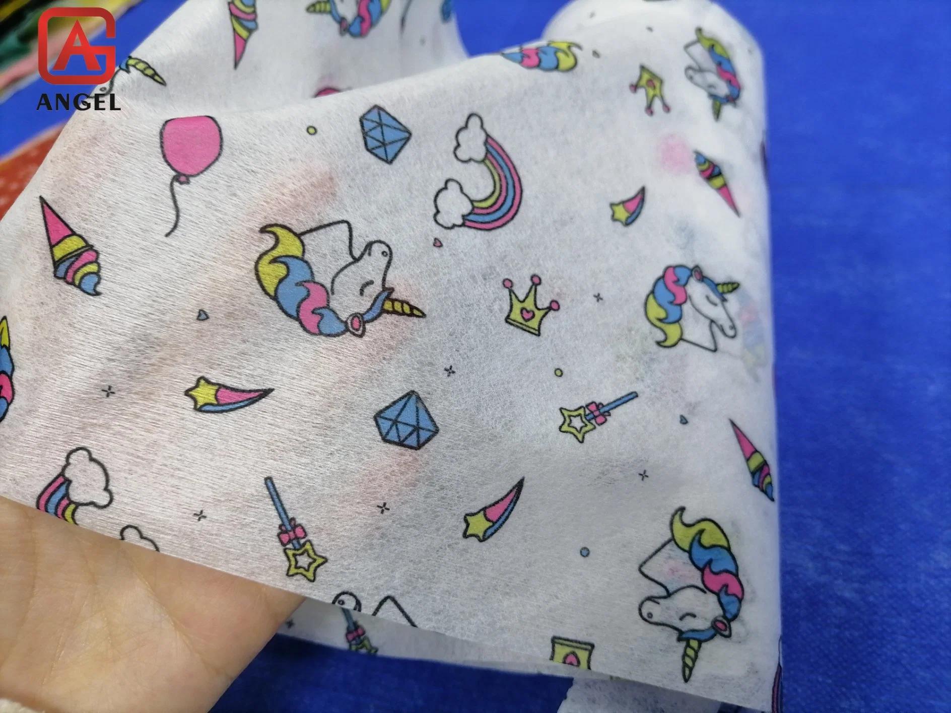 Spunlace Nonwoven for Mask Camouflage Pattern Spunlace Fabric