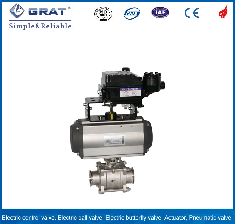 Pneumatic Control Metal-Seal Half Bore Wafer Ball Valve Bn2302 with Ce