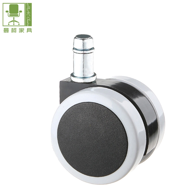 Hot Selling Chair Parts Swivel Rocking Caster Plastic Wheel for Office Chairs