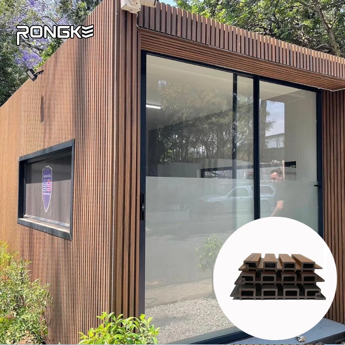Durable Long Life Outdoor Waterproof WPC Wall Cladding Board