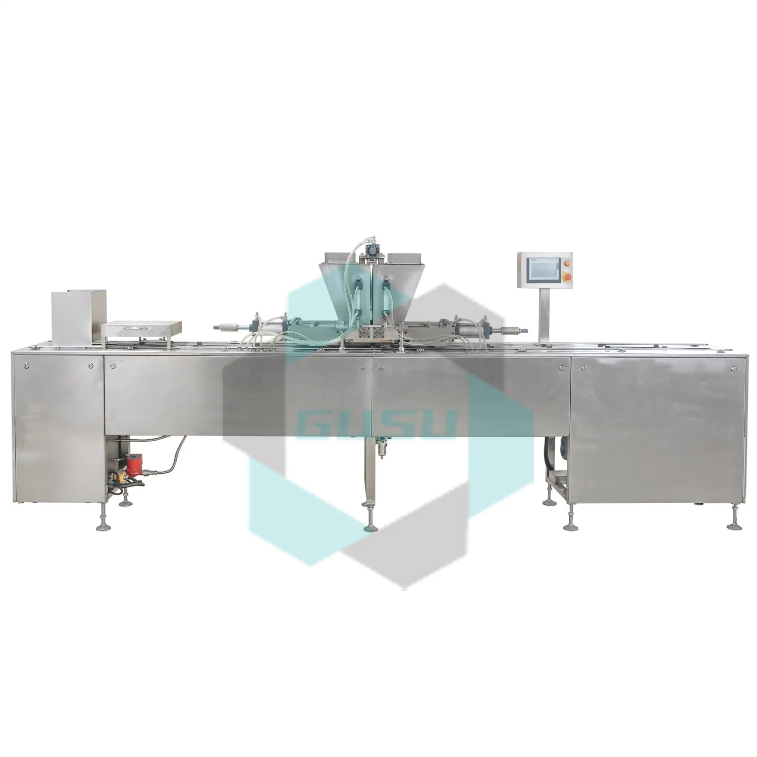 China Gusu Brand Two Color Filling Chocolate Molding Machine