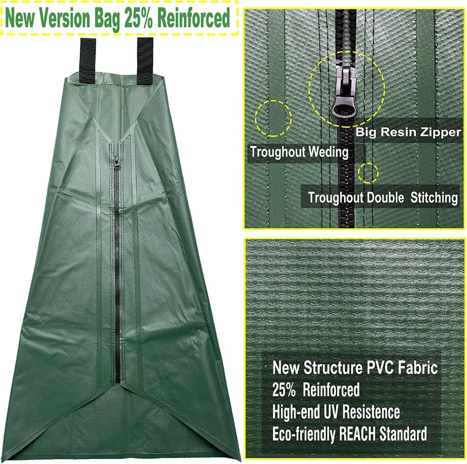 Dandelion 20 Gallon Tree Watering Bag & Ring PE PVC Slow Release, Water Saving Irrigation System