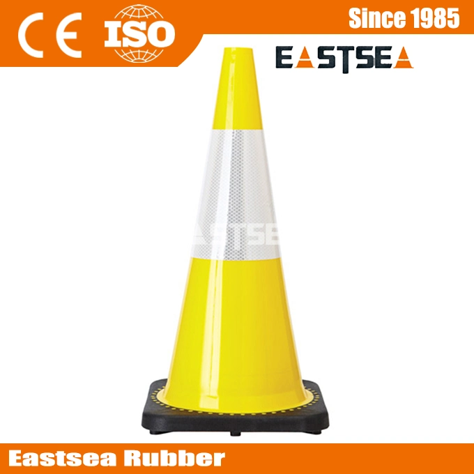 Colored Flexible PVC Plastic 12inch Height Sport Cone