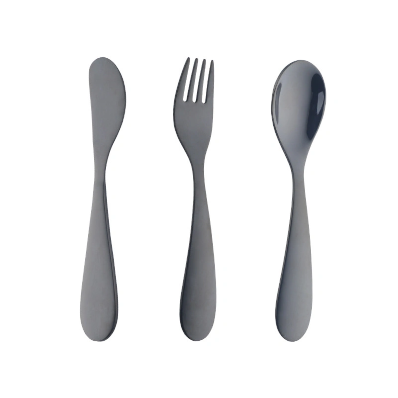 Hot Sale Kids Toddler Dishwasher Safe Cute Reusable Colored Cutlery Fork