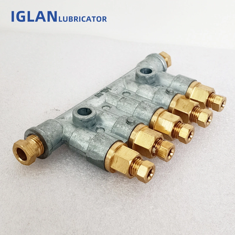 Iglan Electric Gear Pump Parts Single Pressurization Thin Oil Fitting Distribution Valve