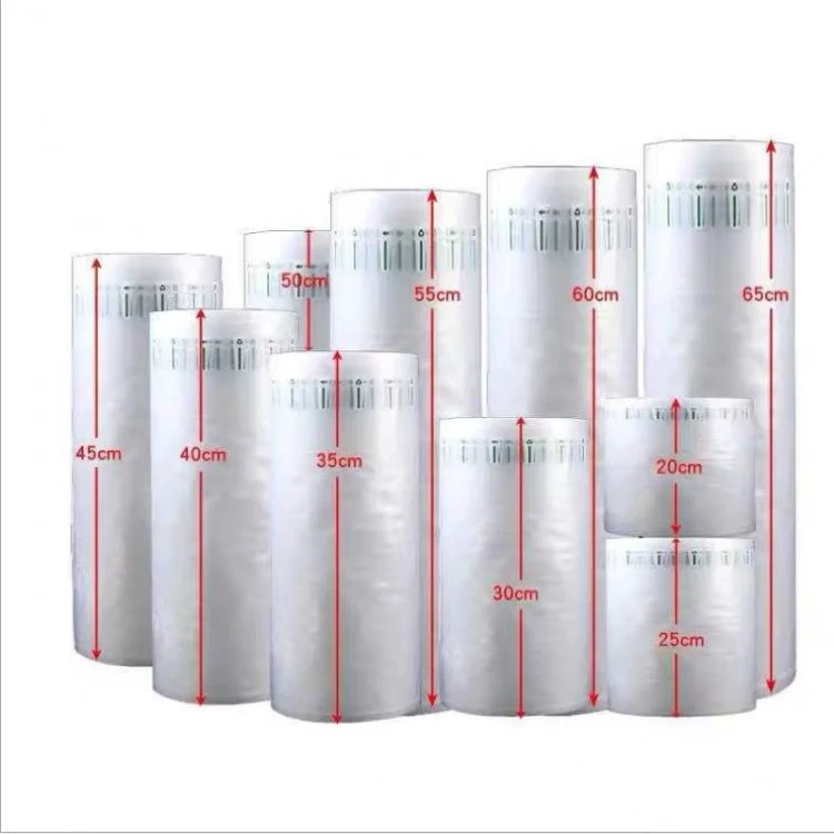 PA & PE Easy to Inflate Packaging Material Roll of Air Coumn Bag 300m Per Roll