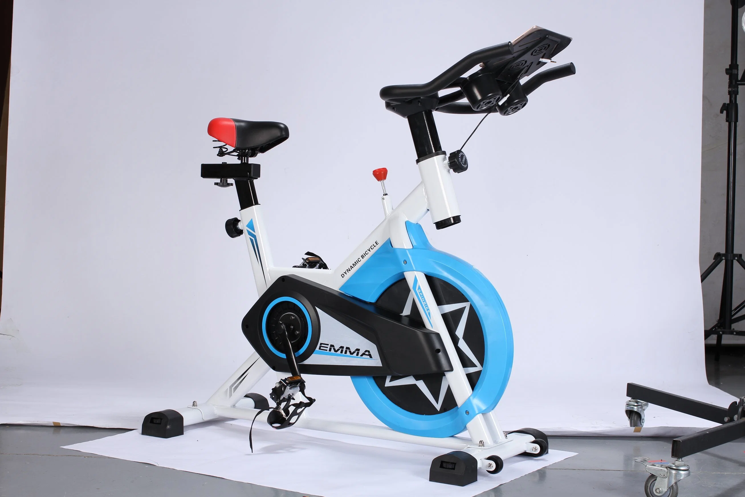 Emma Indoor Cycling Bike Stationary Exercise Bicycle Fitness Equipment for Home Gym Workout
