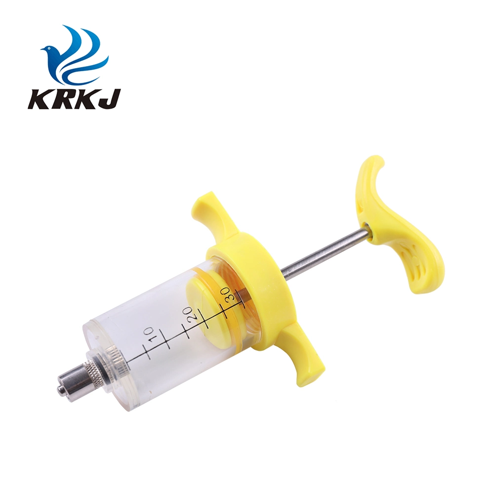 High quality/High cost performance  Tpx Plastic Steel 20ml Animal Injection Feeding Syringe Luer Lock