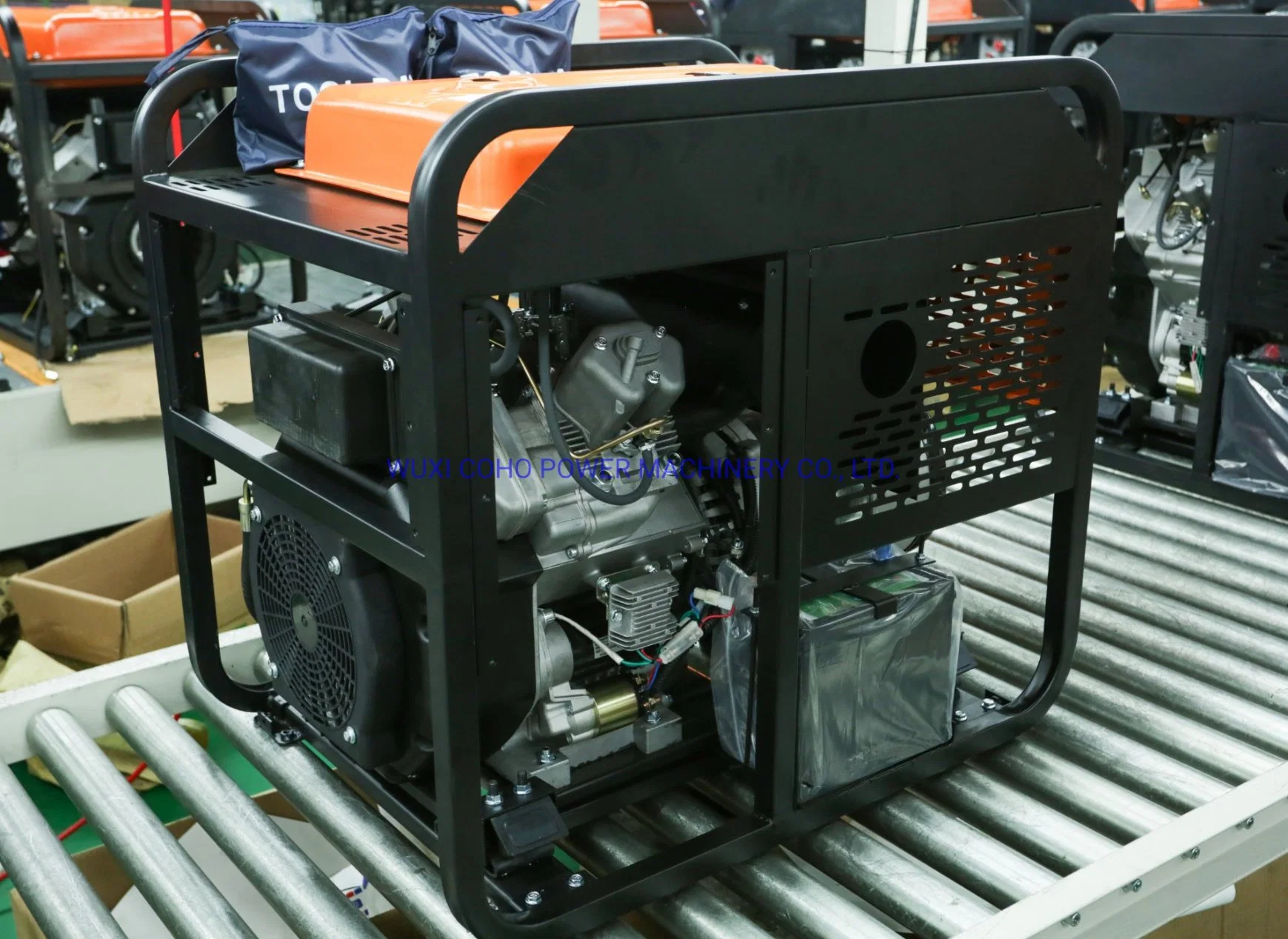 15kVA Open Frame Diesel Generator with 2-Cylinder Diesel Engine