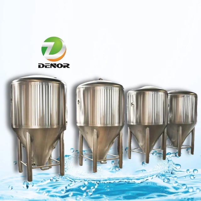 100L Conical Fermentation Tank Yoghurt Machine Fermenting Tanks Prices for 100L Milk Cooling Tank in Farm