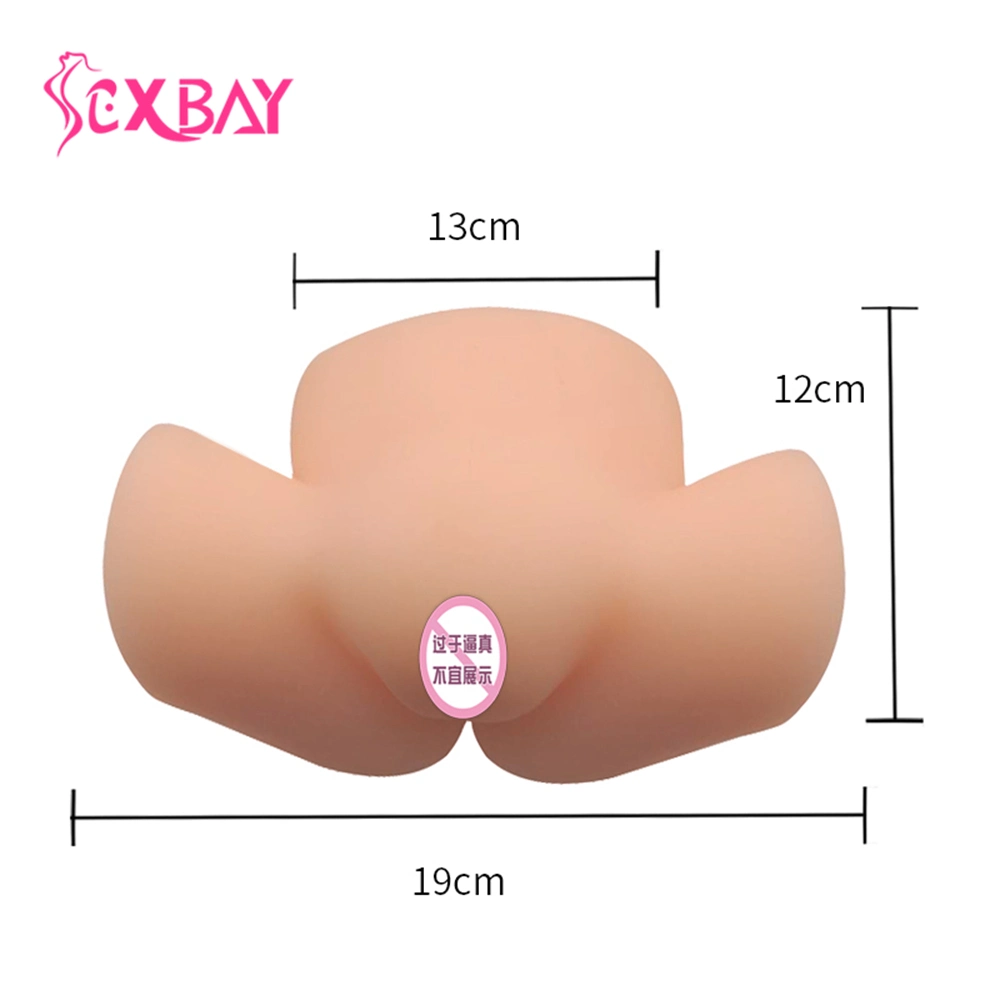 Sexbay TPE 1.5kg Realistic Male Masturbator for Man Plastic Vagina Sex Toy Masturbation Cup Half Body Sex Doll Torso Doukouxuemei