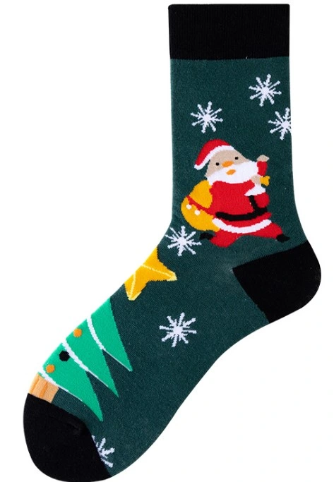 Wallet-Friendly 2023 New Design Christmas Crew Cotton Socks