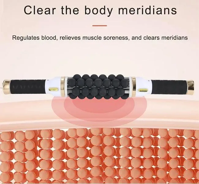 Newest Home Salon Use Roller Vibration Massage Device for Cellulite Treatment Body Slimming