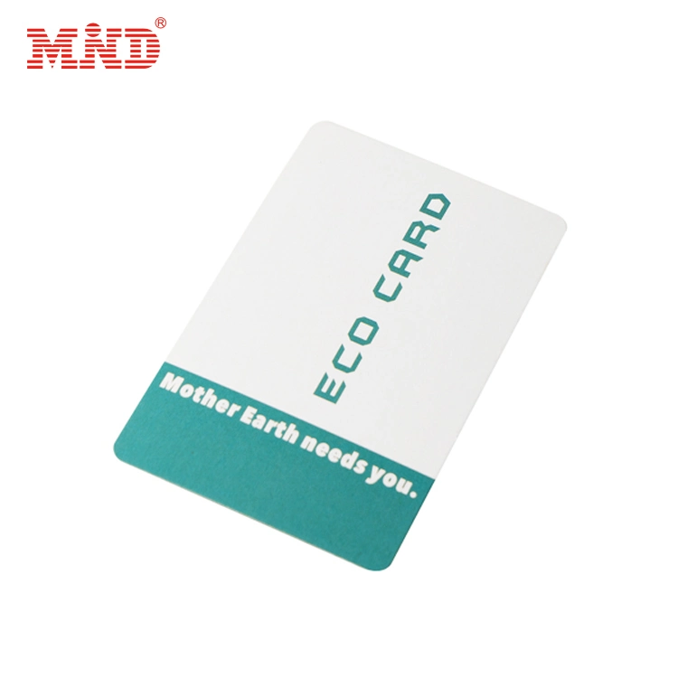 Degradable Eco-Friendly Recycled Bio Card Biodegradable Card Bio PVC Cards