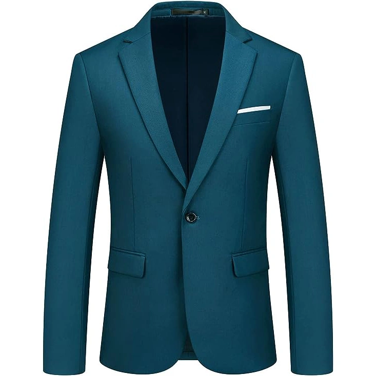 Trajes de hombres Slim Fit 2 pieza de un botón Solo Breasted formal para los hombres de negocios informales de boda traje