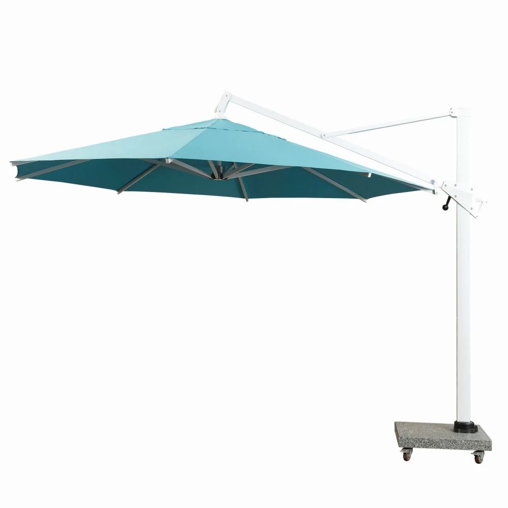 Cheap Wholesale Beach Pool Luxo cantilever mobiliário exterior Parasol Guarda-chuva