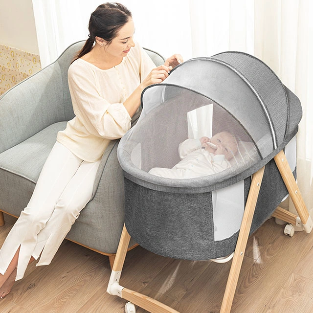 Multifunctional Foldable Baby Cot Bed/Baby Playpen