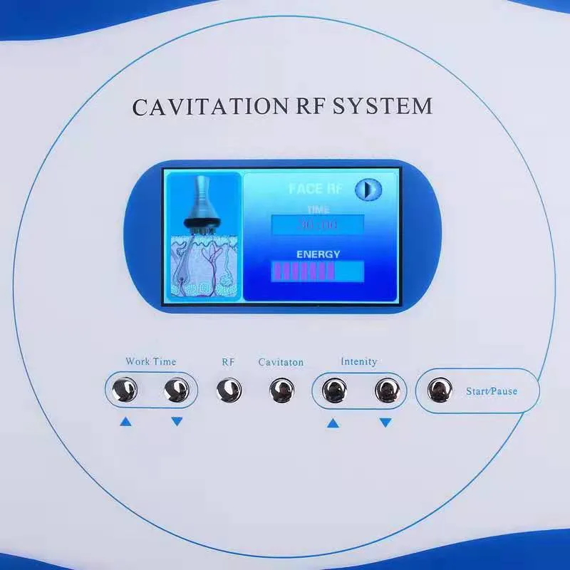 Portable 40K Ultrasound Cavitation RF Radio Frequency Weight Loss Fat Reduction Equipment