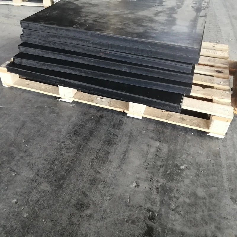 CR Rubber Sheet Pad Black Rubber Mat Rubber Gaskets to Protect Goods Damage