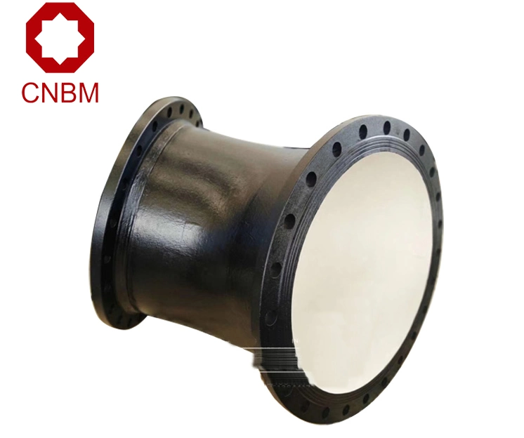 Ductile Cast Iron Pipe Fittings Double Flange Elbow