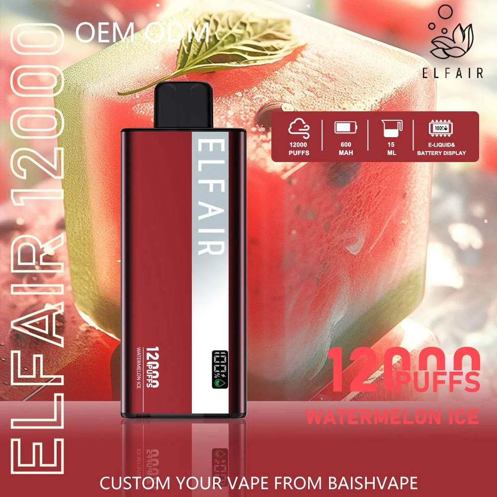 Vapeo Desechable Elfair 12000 Caladas Zbood Pod Al Fakher Koko Alien King de Nicotina Cero Personalizado