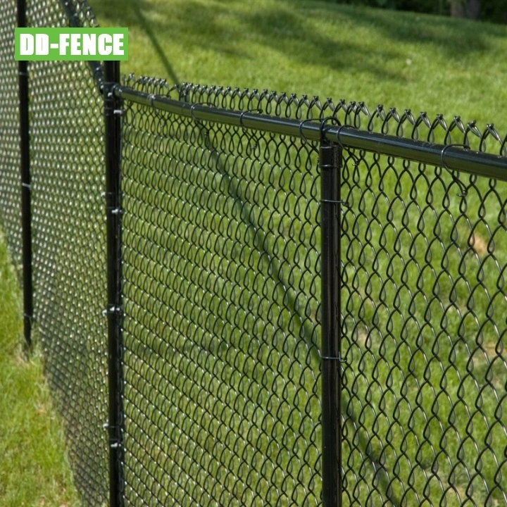 Factory PVC Coated/Galvanized Wire Mesh Fence Chain Link Fence for Playground