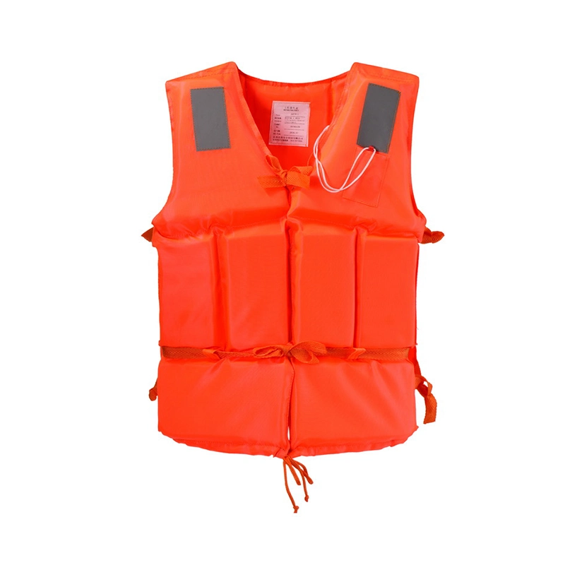 Fábrica de suministro de espuma barata Orange Work Life Jacket