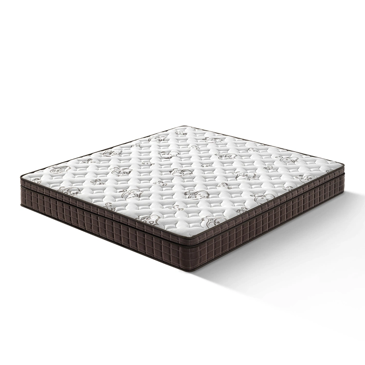 New Design Best Quality High Density Soft Foam Pocket Spring Fireproof Mattress Beds for Good Sleep