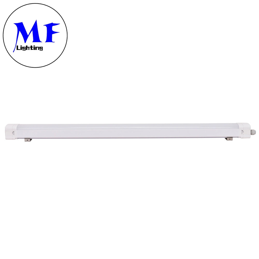 Factory Price 2FT 4FT 5FT 20W 40W 60W IP65 Waterproof Dustproof 150lm/W LED Linear Light Batten Light LED Tunnel Tri-Proof Light for Workshop Warehouse