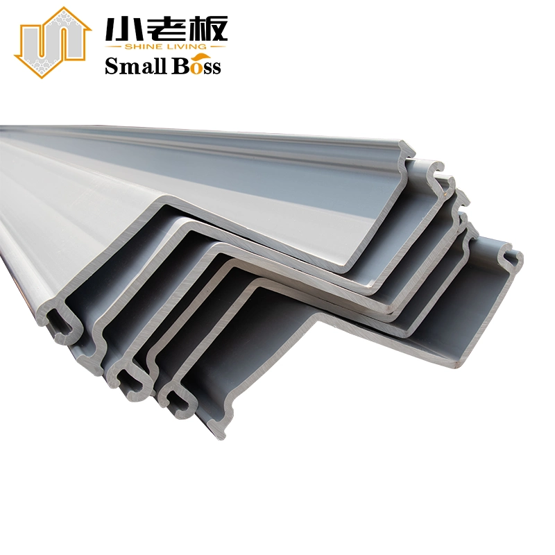 Plastic PVC Sheet Piling Vinyl Bulkhead Materials Compatible with Traditional Equipment