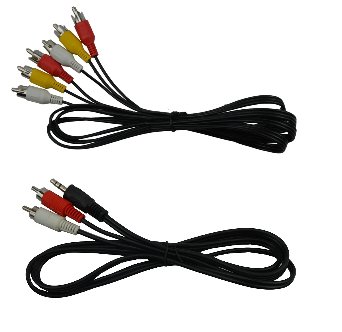 3.5 mm/2 RCA/3 RCA Audio Video Cable RCA Cable