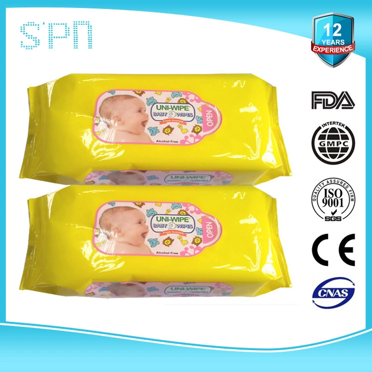 Special Nonwovens Bamboo Hypoallergenic Smart & Effective Cleaning Disinfectant Soft Single Hand Wipes for Baby