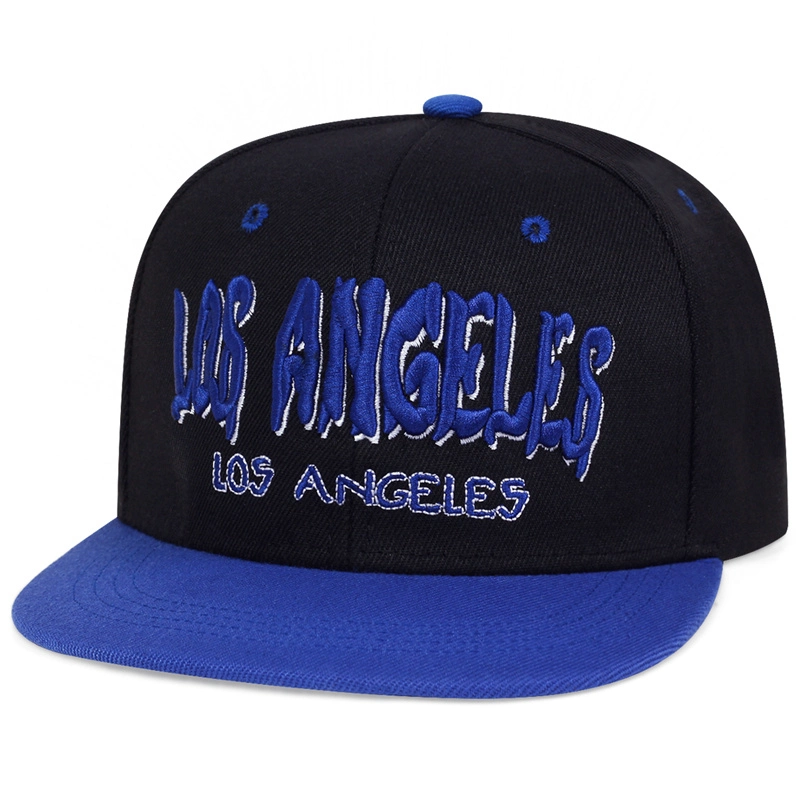 Los Angeles 3D broderie OS Snapback Hat hommes femmes coton Casquettes sport personnalisées réglables