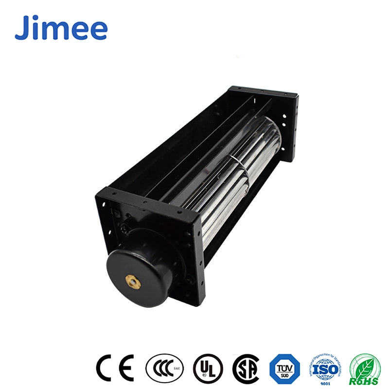 Jimee Motor China tangencial flujo transversal de ventilador proveedores Mayoristas de aluminio Ventilador JM-90-1020 0,19 (A) corriente flujo del motor del ventilador para horno / Calefacción de suelo / Convector