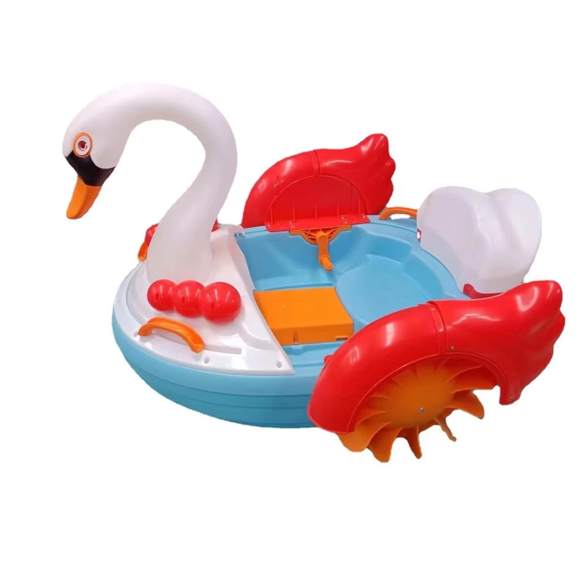 Chinese Manufacturer Price Big Wheels Electric Battery Aqua Paddle Boat for Kids