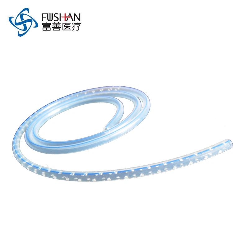 Customized Medical Grade Silicone Redon Drains for Wound Drainage System Round Drainage Tube From China Manufacturer with Length 60cm 90cm 100cm