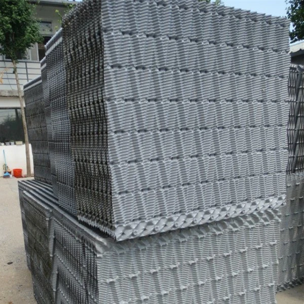 Random Length X Width 730mm Cooling Tower PVC Film Fill Sheet