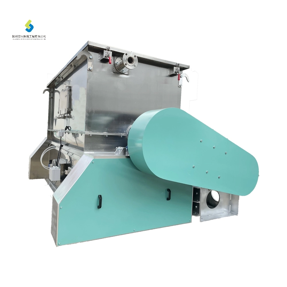 Horizontal Ribbon Mixer 22kw 37kw of Feed Fermentation Processing Machine