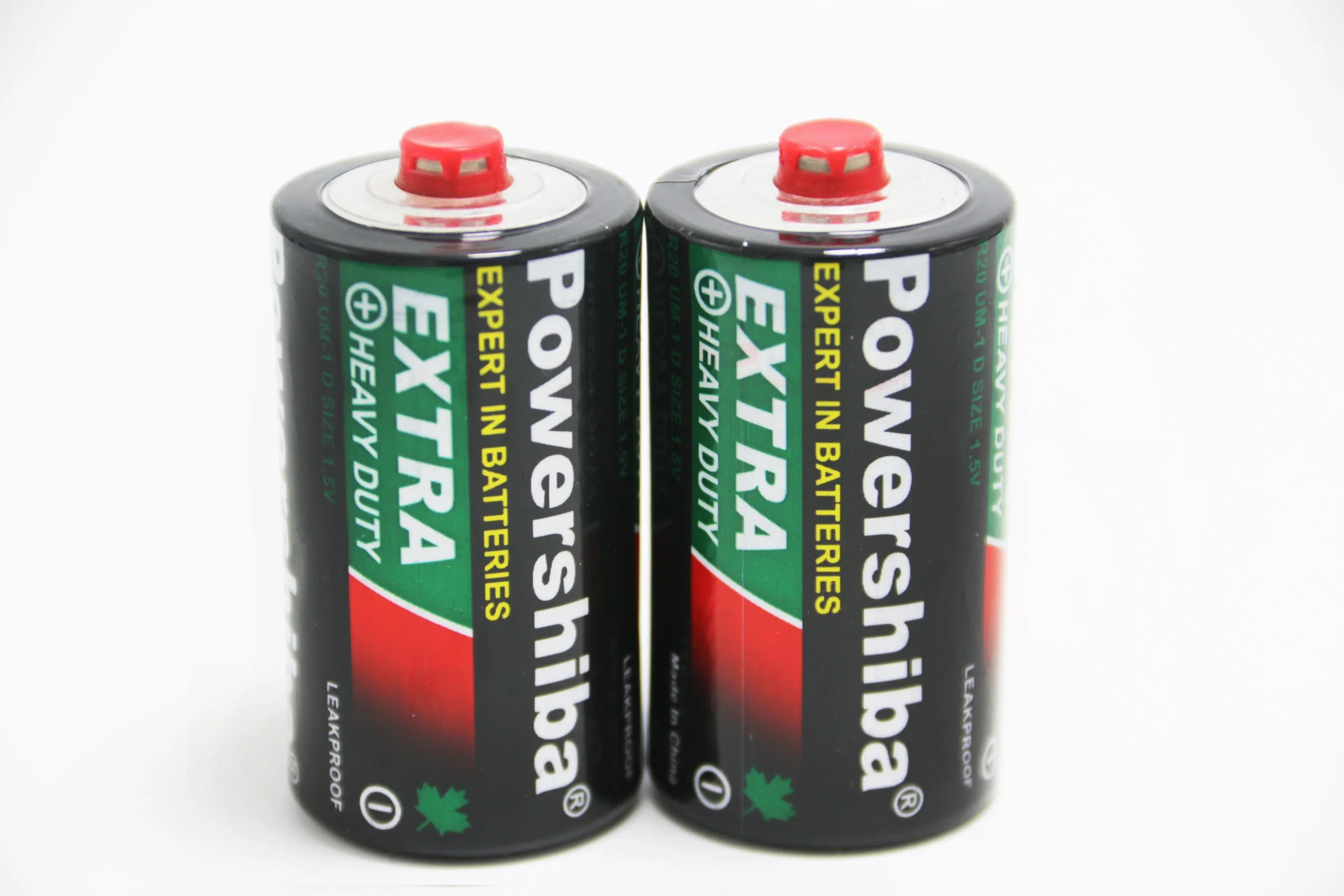 1.5V Um-1 D Size Primary Super Power Zinc Carbon Dry Batteries