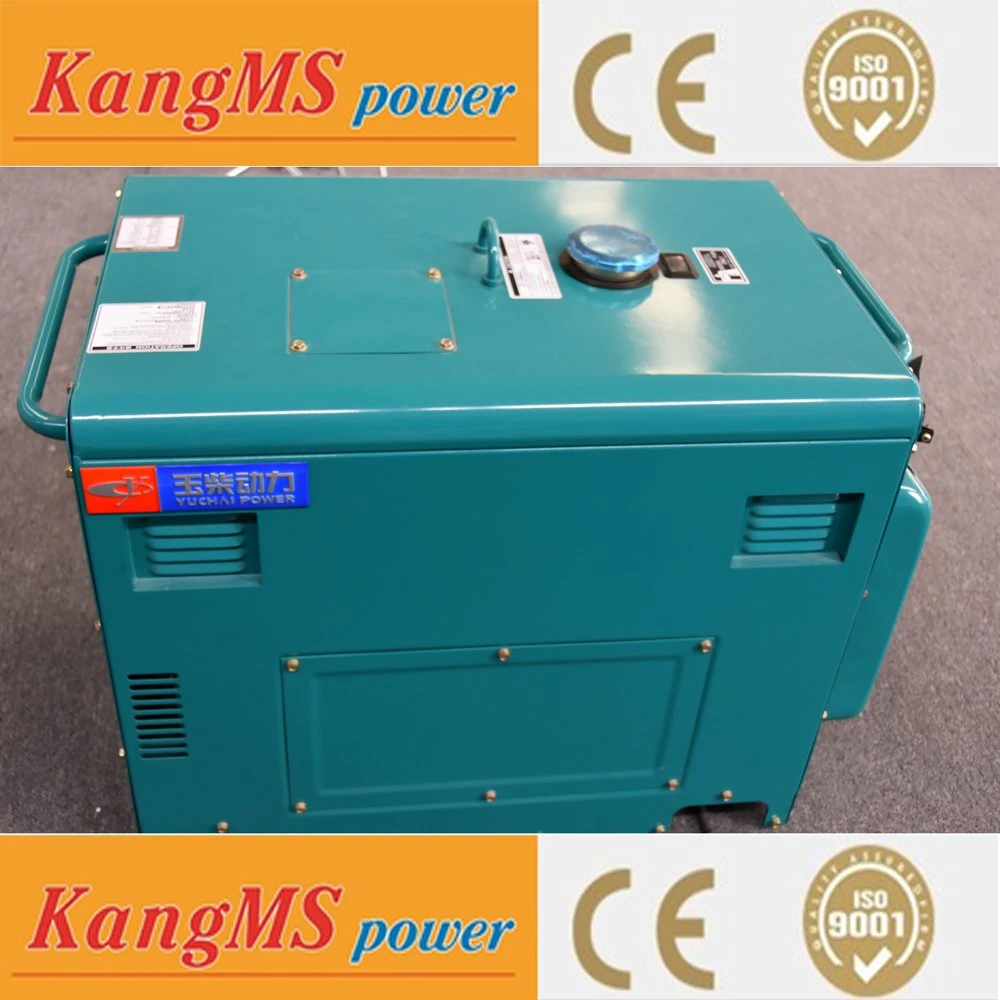 Yuchai Power Small Home Silent Diesel Generator Set Construction Machinery 6kw 8kVA Backup Power Supply