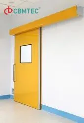 Precio de fábrica Sala limpia médica Acero inoxidable Puertas de Seguridad para Hospital